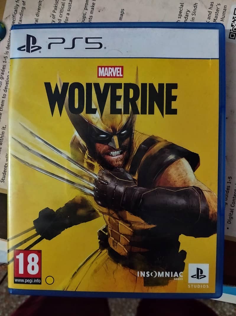 Marvel Wolverine PS5 0