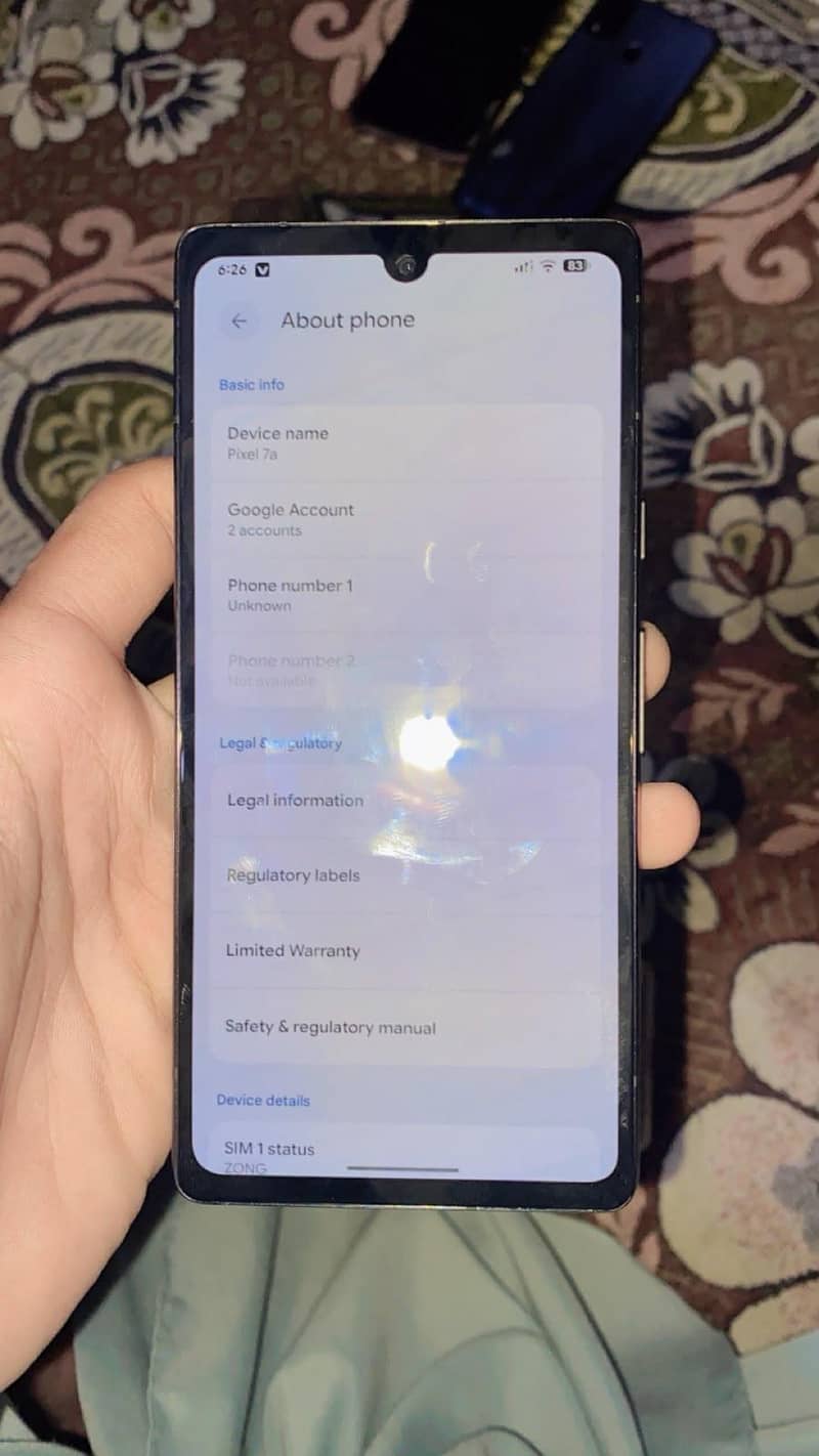 Google Pixel 7a 3