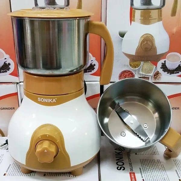 T  Electric Coffee Grinder 400W Powerful Spice Nuts Seeds Coffee Bean Grind Machine
