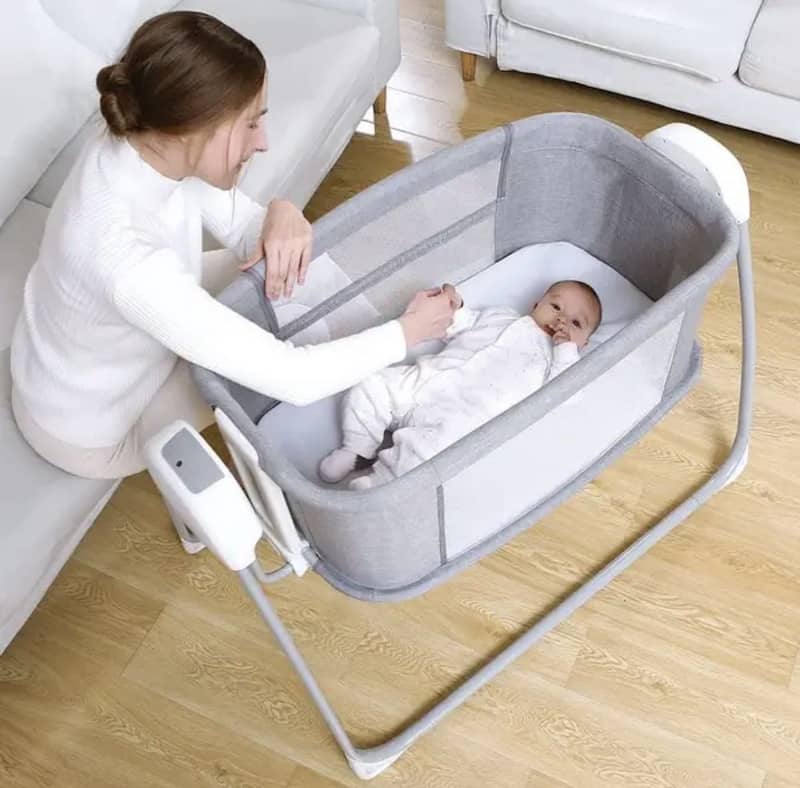 Baby Cot Swing Automatic Remote control 3
