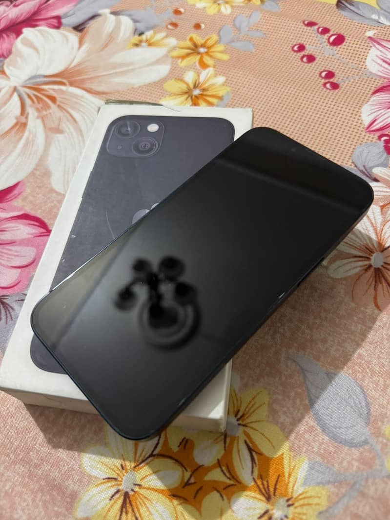 iPhone 13, with box full sim time 3