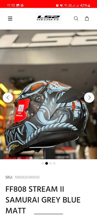 LS2 Helmet (FF808 Stream II)On Sale Price
