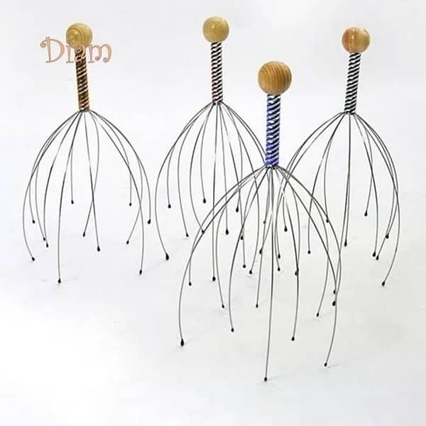 T  Massager 1pcs Head Scalp Neck Octopus Massage Stress Release Relax New