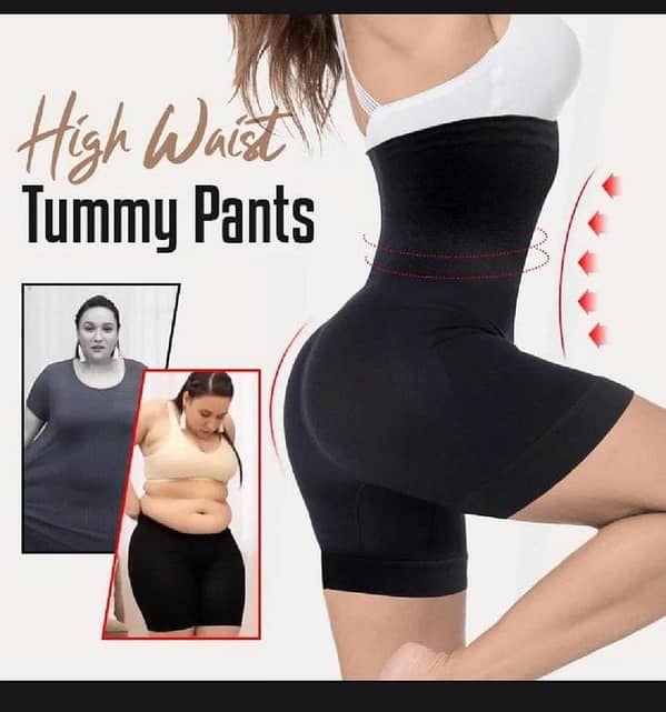 T   Womens High Waist Tummy pants Control Shapewear Underwear Briefs Seamless panty (Free size)
