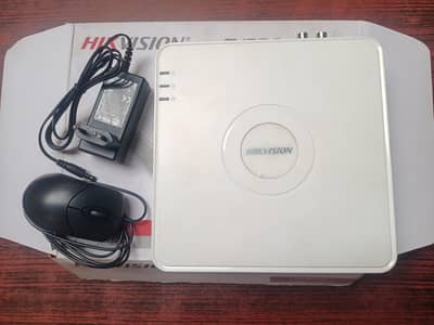 Hikvision DVR online 4 channel new condition