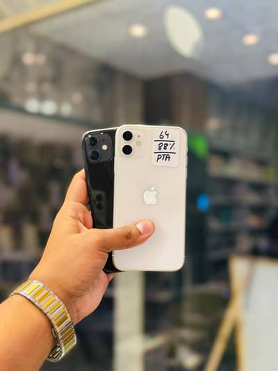 Apple iPhone 11 64GB / 128GB | PTA Approved | 88% Battery Health