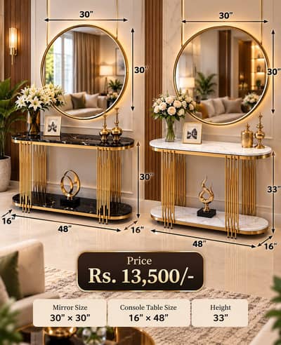 Wall Mirror|Dressing Mirror|Bedroom Mirror|Designer Mirror|Makeup Mirr