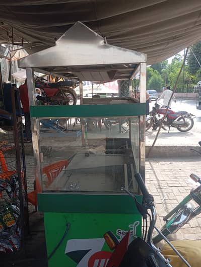 Hot plat 2 fryer 10 /10 letter total food grade steel