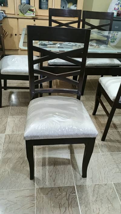 Dining Table\Wooden Dining Table\6 Seater Dining Table with 6 Chairs