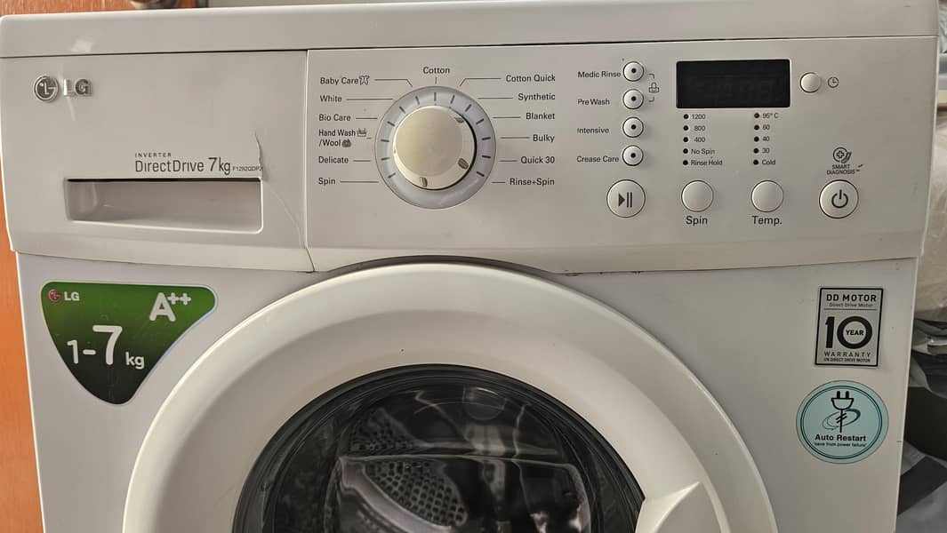 LG FRONT LOAD FULLY AUTOMATIC WASHING MACHINE 5