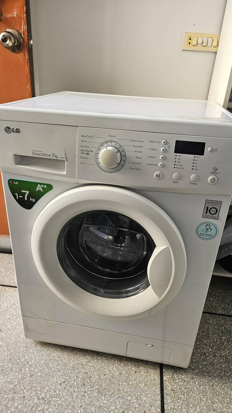 LG FRONT LOAD FULLY AUTOMATIC WASHING MACHINE 6