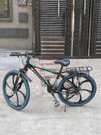 Alloy Rim Brand New Cycle With Disk Brakes + 10 Gears One Hand Use