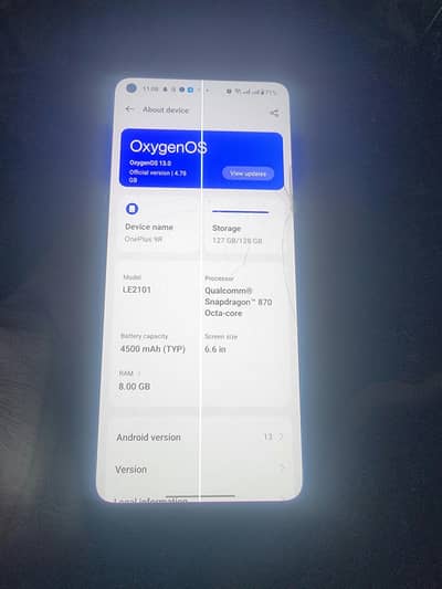 One Plus 9R | 8 128Gb Best for Gaming and heavy Tasks
