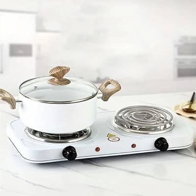 Double Hot Plate And Cooker Electric Stove Hot Plate Premium Brand Raf