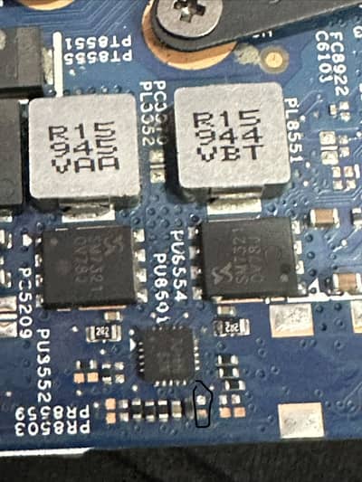 Laptop motherboard | Display | Water damage resolve