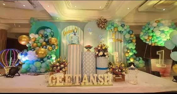 Birthday Mehndi Barat Nikah Decore