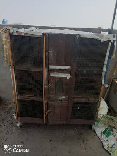 cage wooden