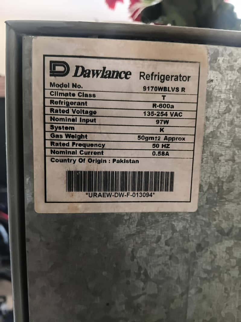 dawlance 11 cft 1