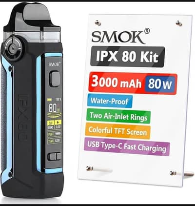 Smok ipx80 vape/pod 80 watt