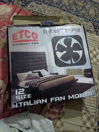 ETCO EFM 12 Inch Energy Saver Exhaust Fan 5 Available