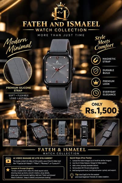 Premium Stylish Watches for Men | FATEH & ISMAEL