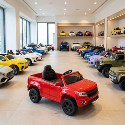 Kids Red Electric Jeep / SUV Car | Battery Operated Toy | Excellent