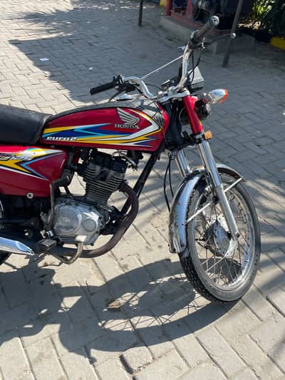honda cg 125 2019 model colour Red Sindh number