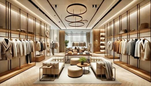 Premium LG + Ground Floor Commercial Shop on Main Boulevard For Sale!