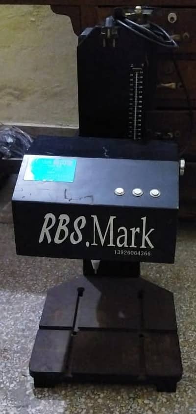 Pneumatic cnc metal marking engraving machine