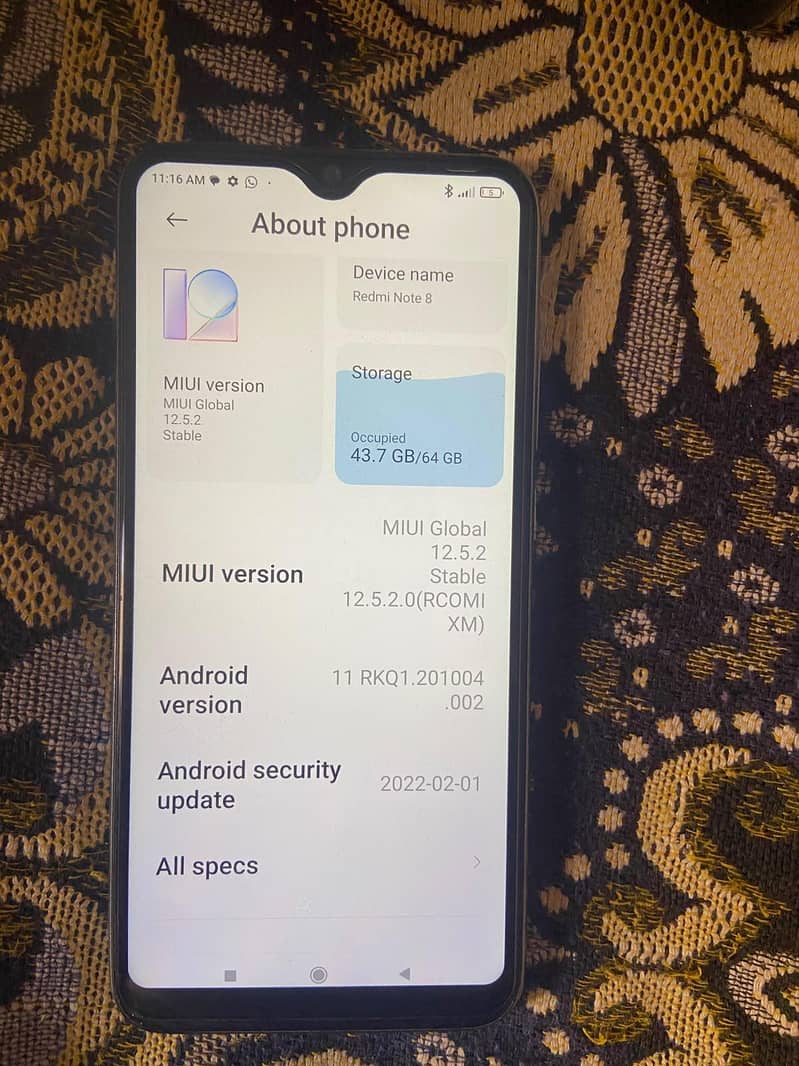 Xiaomi Redmi Note 8 1