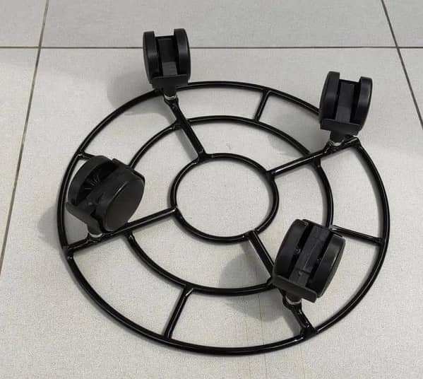 T  Plant Caddy Flower Pot Mover 12" Round