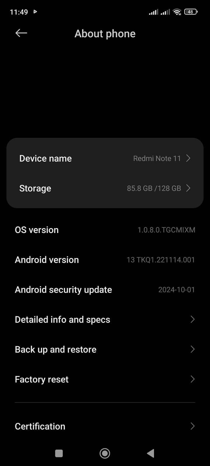 redmi note 11 1