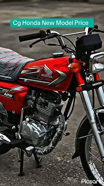Honda cg 125 2026/27 model available for lease plan