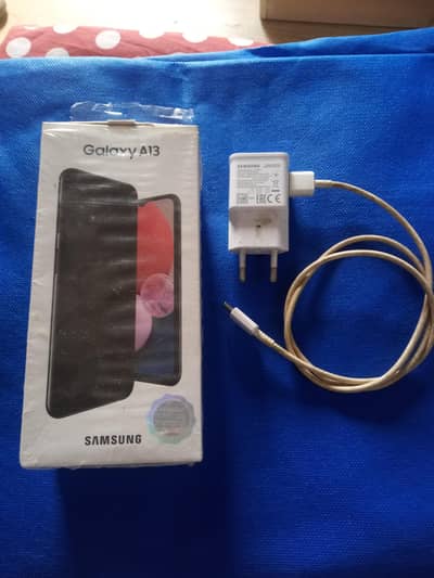 Samsung Mobile A13 with complete box