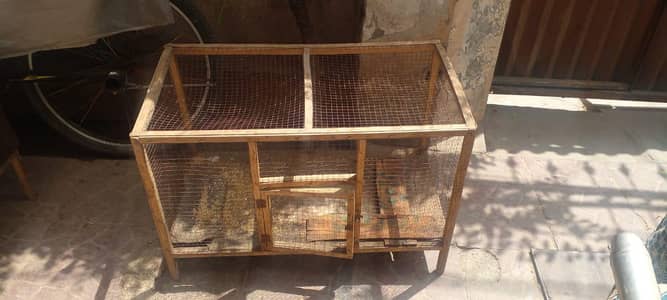 3 wooden Cages / 3 lakri k pinjray / Hen Cages / Murghio k pinjry