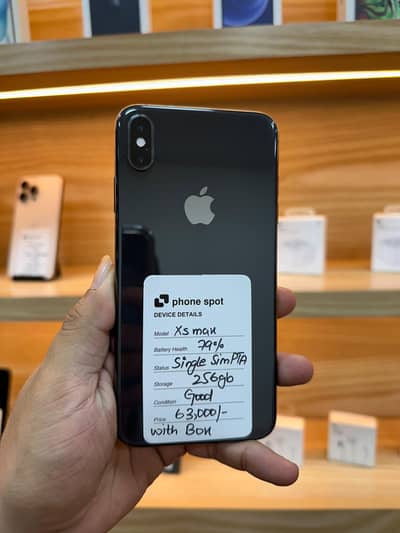Apple iPhone XS Max 256GB PTA-APPROVED With Box