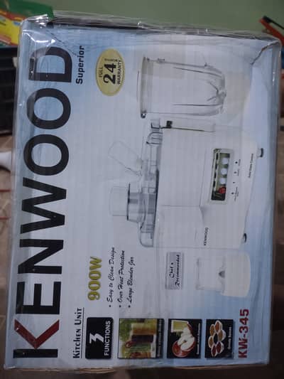 Kenwood 3in1 machine