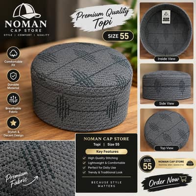 Noman Cap Store Topi | Size 55