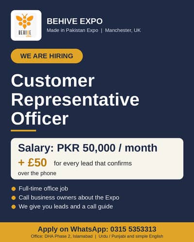coustomer representative officer