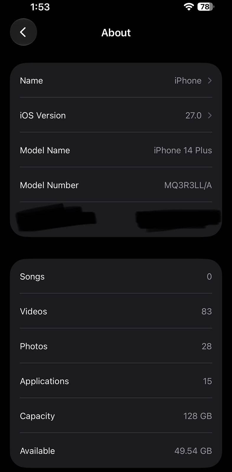 Apple iPhone 14 plus 11