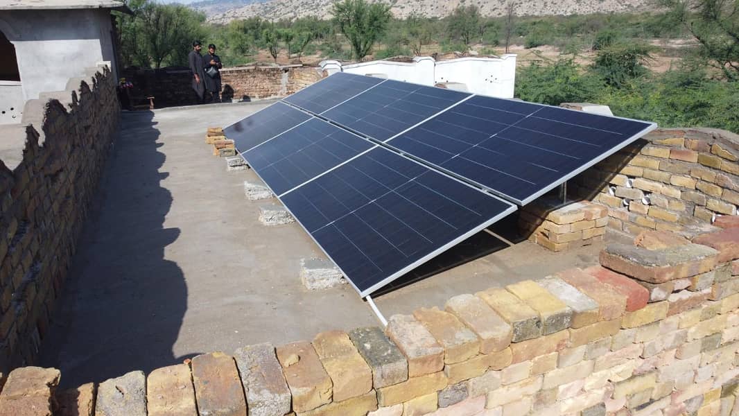 Solar system installation 2