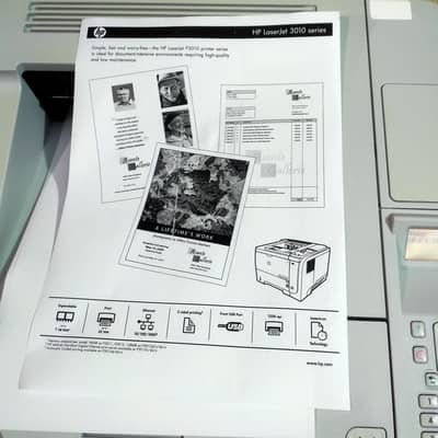 HP laserjet printer 3015dn can be wifi printer 03114433818