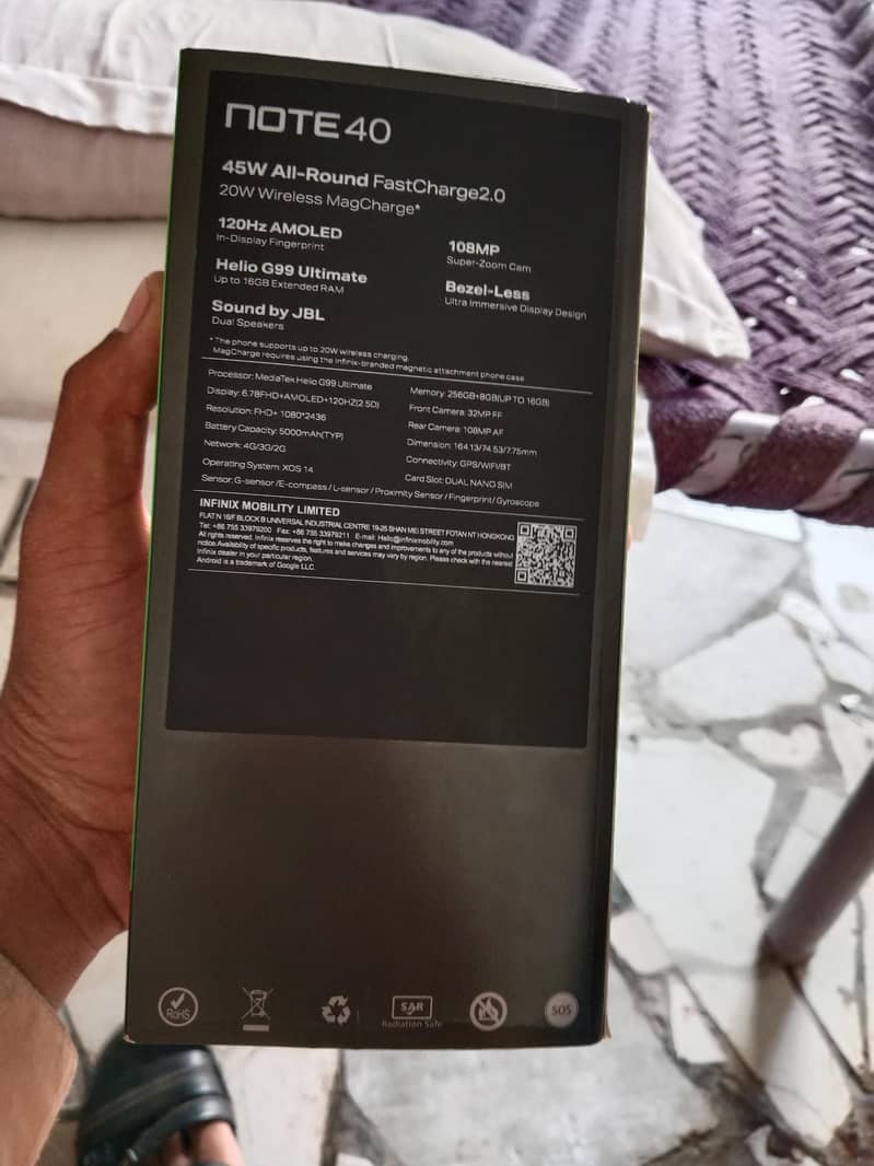 Infinix Note 40 4