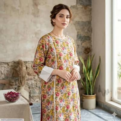 new arrivals. floral lawn frock