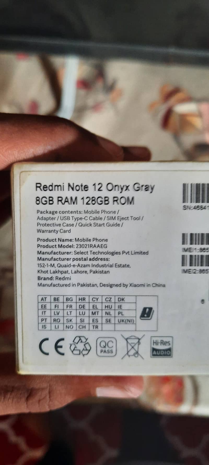 Xiaomi Redmi Note 12 4