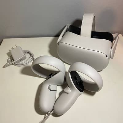 Meta Quest 2 VR Headset 128GB – Extra Strap + bag