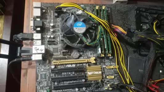 Intel Xeon E3 1270v3(i7 4790)+Asus Q87M-E+16GB+AMD HD 6850 1GB 256bits