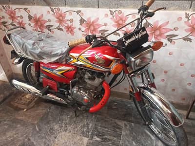 Honda CG 125 – 2025 Model | 2024 Registered |