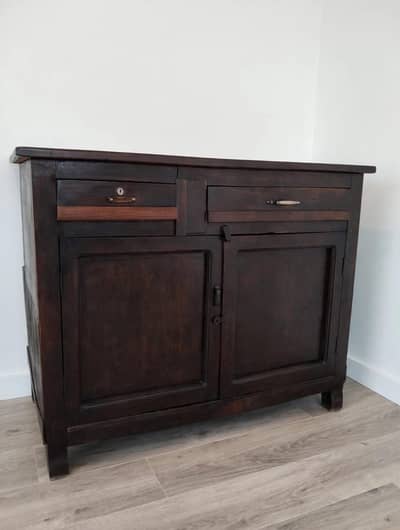 iron stand pure wooden big saize