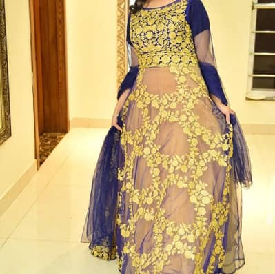 party wear dress / maxi dress